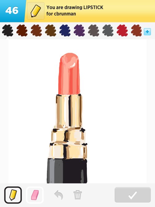 500x667 lipstick drawings - Lipstick Drawing
