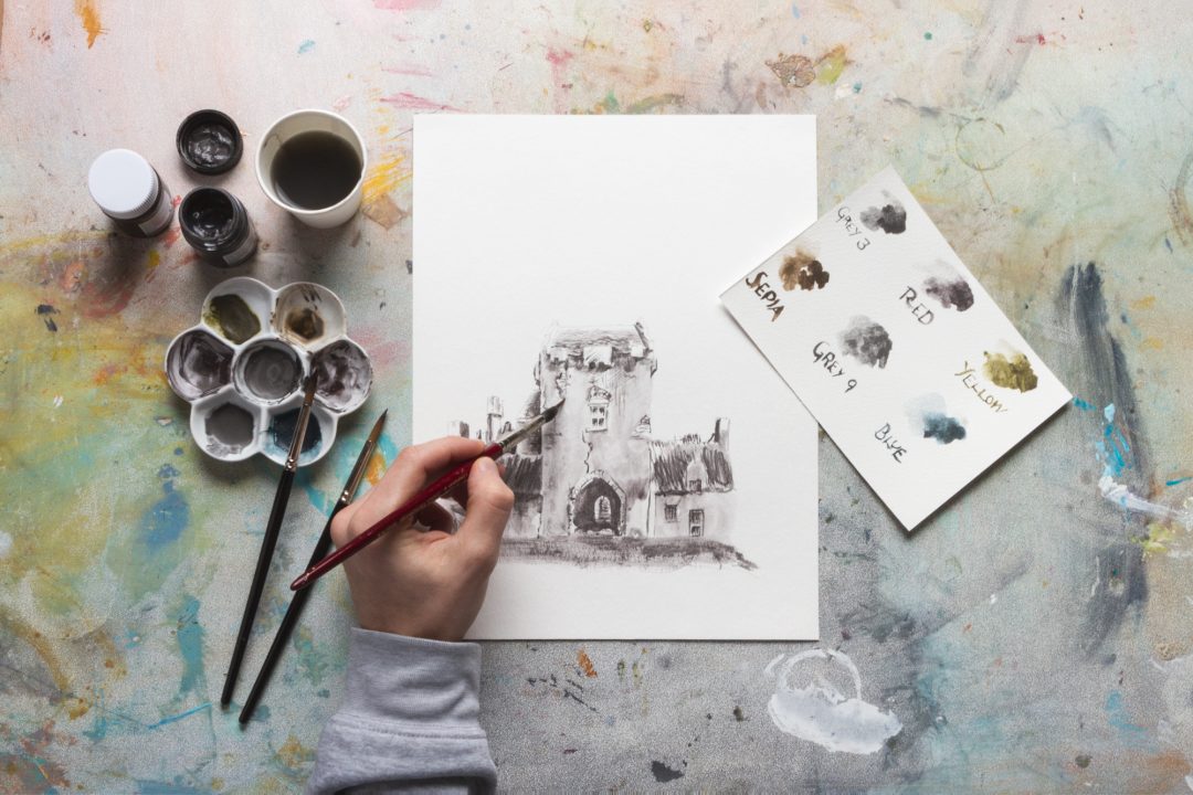 1080x720 drawing with derivan liquid pencil - Liquid Drawing