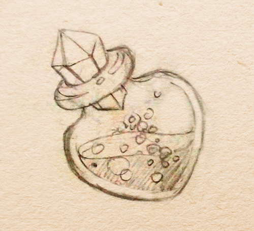 500x454 lesson how to draw the bottle with liquid on behance - Liquid Drawing