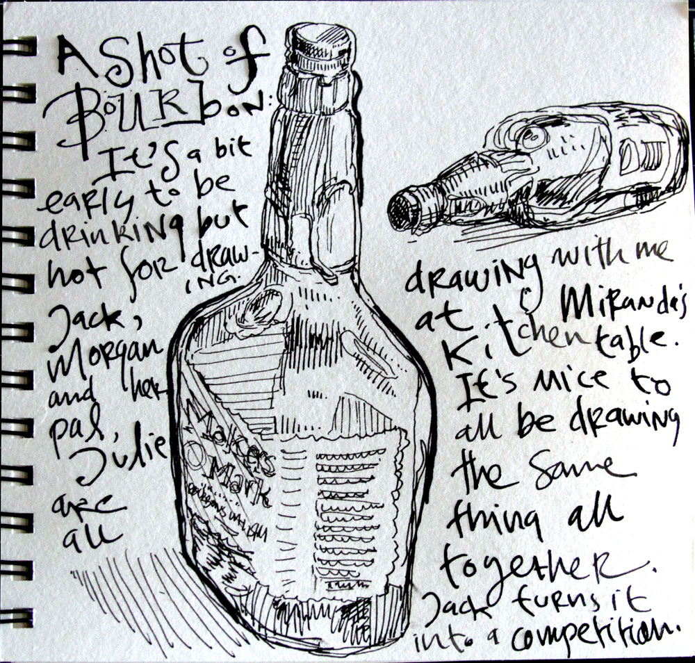 1000x954 edm challenge - Liquor Bottle Drawing
