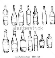 236x245 best rum images bing images, bottle drawing, liquor bottles - Liquor Bottle Drawing