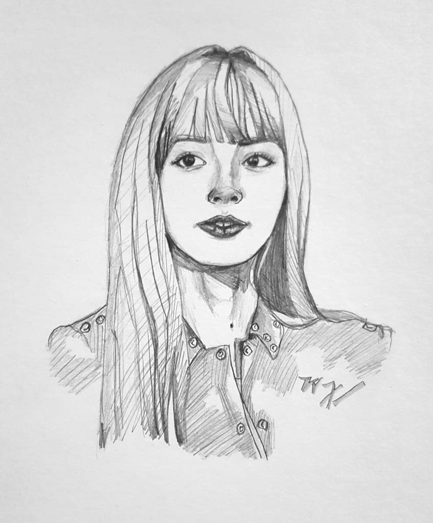 848x1024 lisa sketch - Lisa Drawing