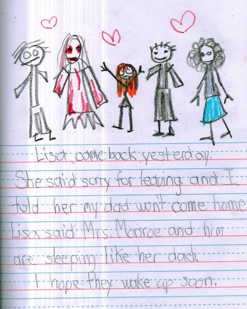 800x1000 this girl's little pink backpack held a terrifying secret - Lisa Drawing