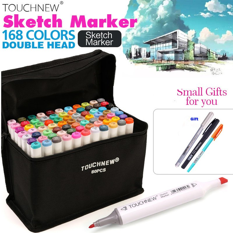 800x800 Touch New Colors Professional Art Marker Set Alcohol Based - List Of Art Supplies For Drawing