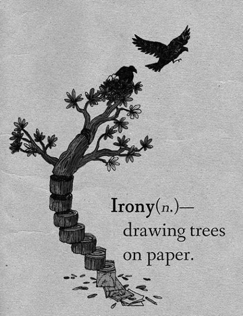 480x622 irony - Literature Drawing