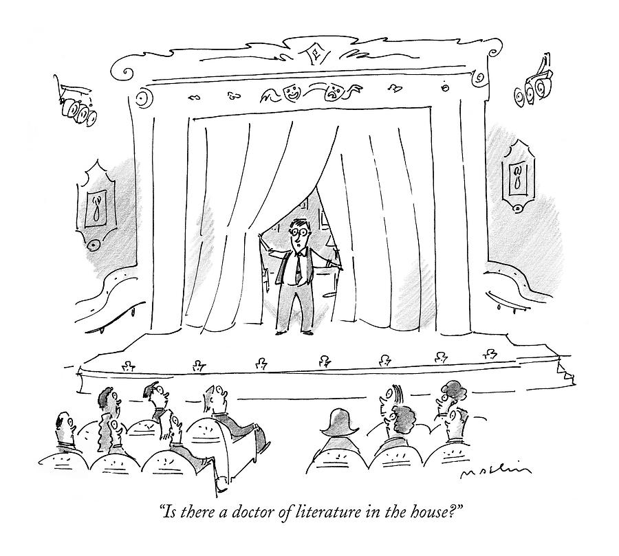 900x809 is there a doctor of literature in the house drawing - Literature Drawing