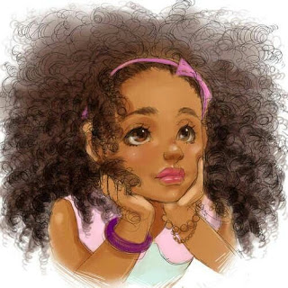 320x320 little black girl fairies and unicorns - Little Black Girl Drawing