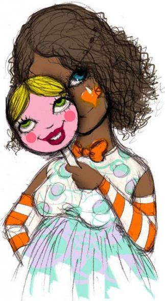 323x590 New Little Black Girl Breathingwords - Little Black Girl Drawing