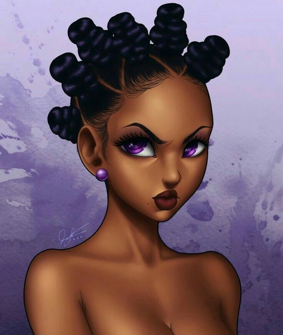 564x667 special little high bun cute black girl drawing drawings black - Little Black Girl Drawing