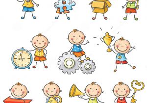 300x210 cartoon drawing little boy little girl holding bear stuff kids - Little Boy Cartoon Drawing