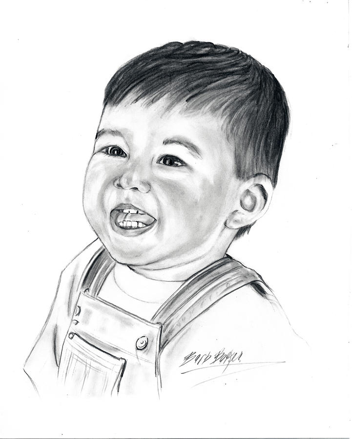 721x900 korean little boy drawing - Little Boy Drawing