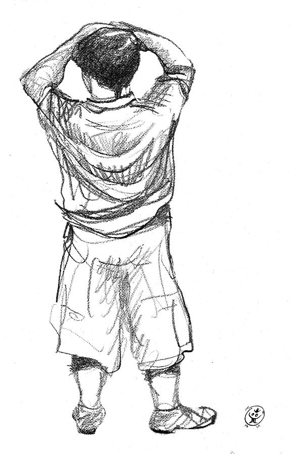 576x900 the little boy from bromont drawing - Little Boy Drawing