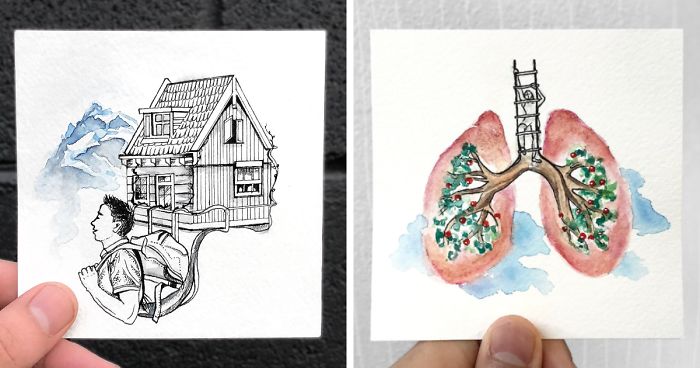 700x368 I Asked People Two Simple Questions And Made Little Drawings - Little Drawings