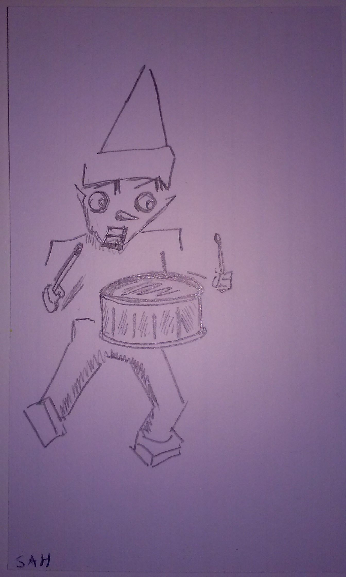 Little Drummer Boy Drawing