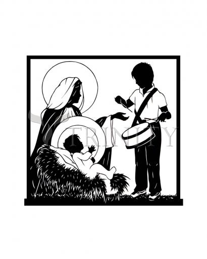 410x513 little drummer boy - Little Drummer Boy Drawing