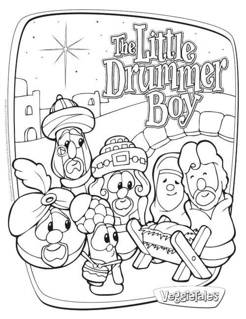 500x647 the little drummer boy printables hubpages - Little Drummer Boy Drawing