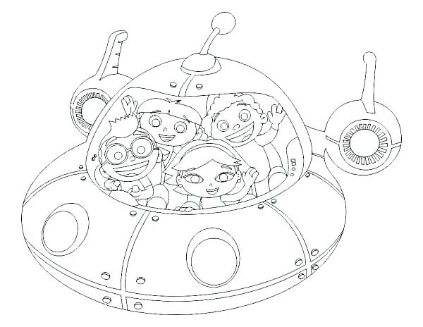 600x464 little einsteins coloring pages free elegant rocketship coloring - Little Einsteins Drawing