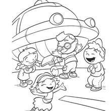 220x220 Rocket Little Einsteins Coloring Pages - Little Einsteins Drawing
