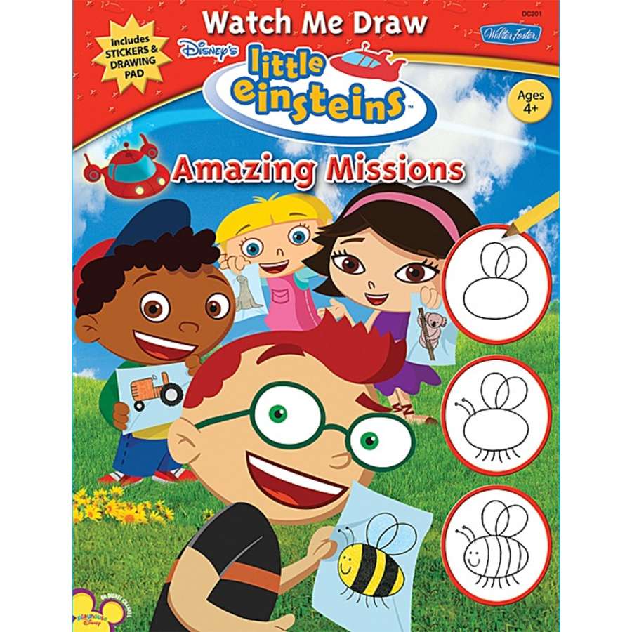 900x900 watch me draw little einsteins amazing missions - Little Einsteins Drawing