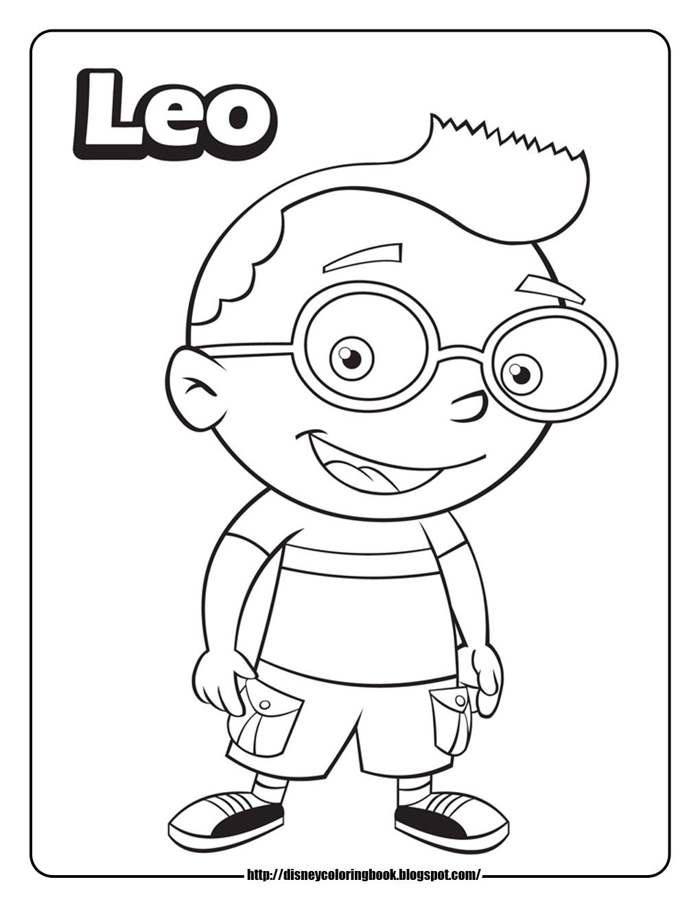 1020x1320 Little Einsteins Coloring Pages Leo Baby Little Einsteins - Little Einsteins Drawing