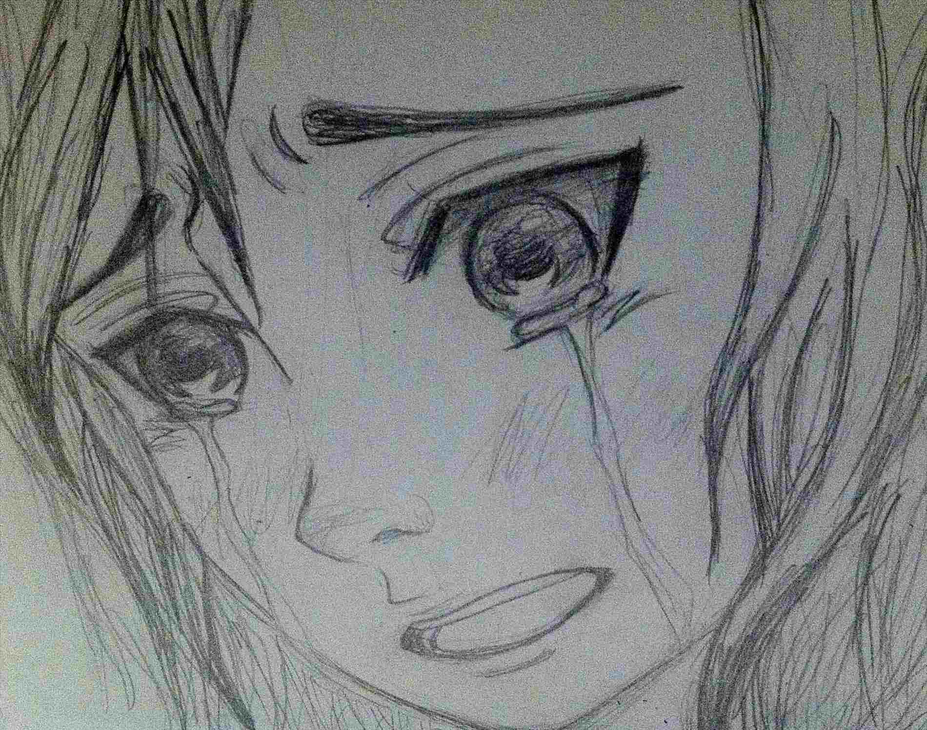 1900x1497 Easy Drawing Of A Girl Crying - Little Girl Crying Drawing