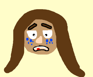 300x250 Little Girl Crying Drawing - Little Girl Crying Drawing