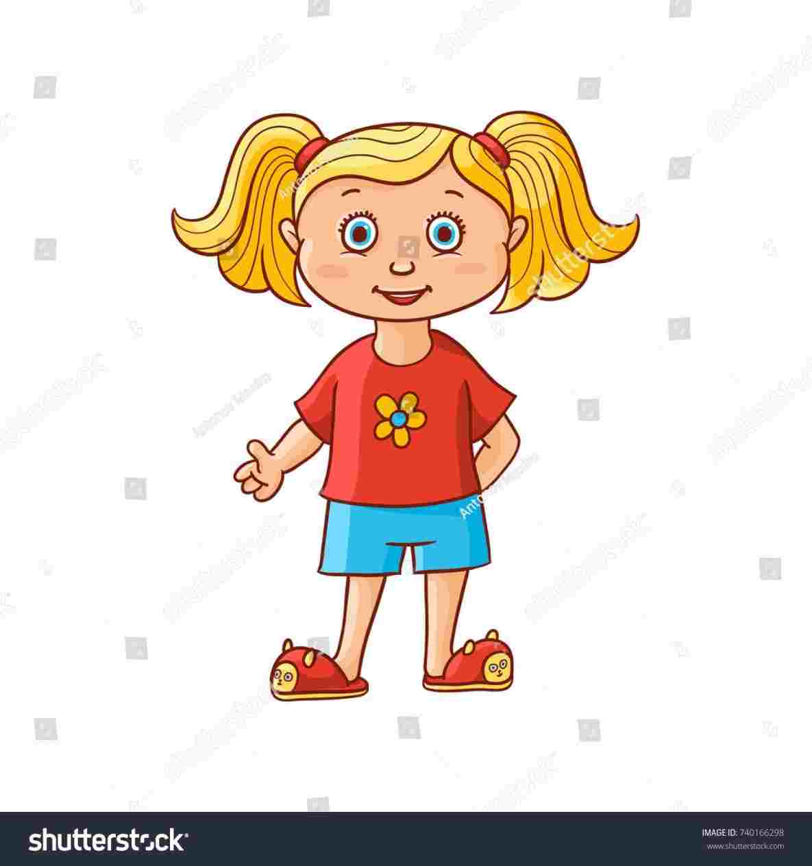 1185x1264 Collection Of Little Cartoon Drawing High Quality - Little Girl Drawing Cartoon