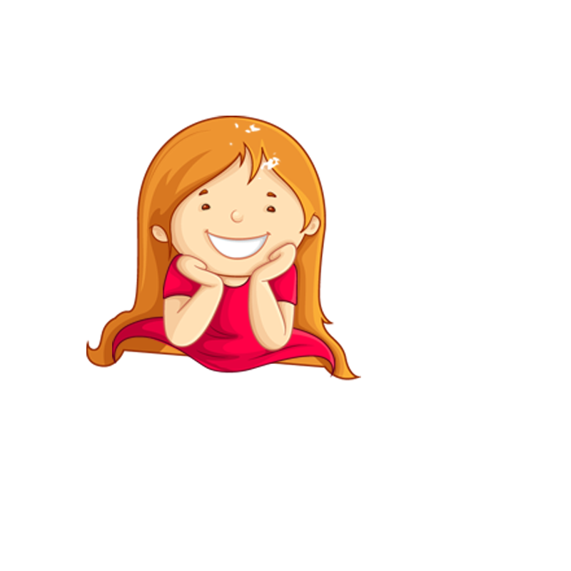 800x800 Collection Of Free Smile Drawing Little Girl Download On Ui Ex - Little Girl Drawing Cartoon