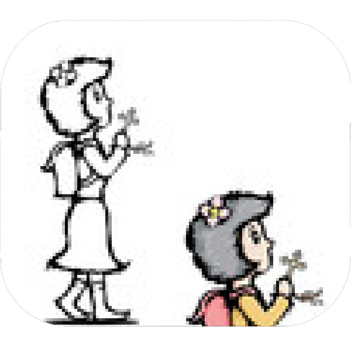 1200x1200 Designs Mein Mousepad Design Mousepad Selbst Designen - Little Girl Praying Drawing