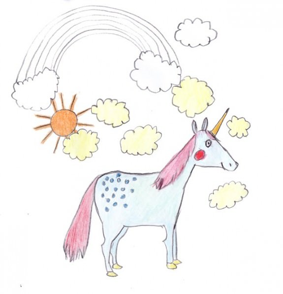 575x597 Little Kid Drawing Wpfaster - Little Kid Drawings