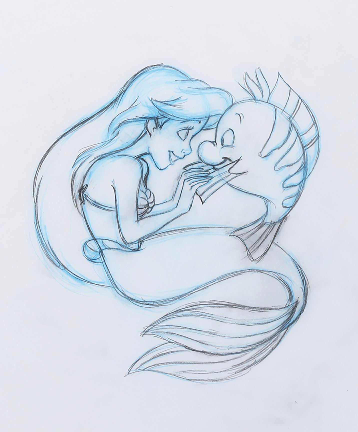 Little Mermaid Drawing at Explore collection of