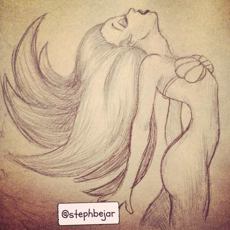 736x736 Pencil Drawing Of The Little Mermaid Her Facial Expression - Little Mermaid Drawing Tumblr