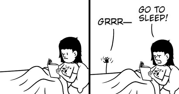 700x368 I Drew A Story Of A Little Monster Who Just Started Living Under - Little Monster Drawings