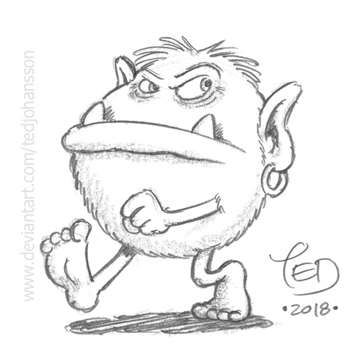 507x512 Little Monster - Little Monster Drawings