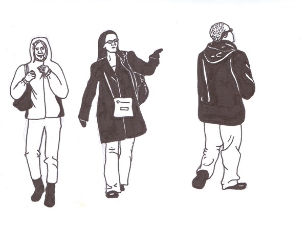 600x446 Little People Cathryn Worrell - Little People Drawings