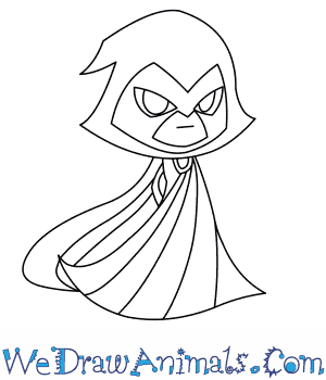 300x350 How To Draw Raven From My Little Pony - Little Pony Drawing