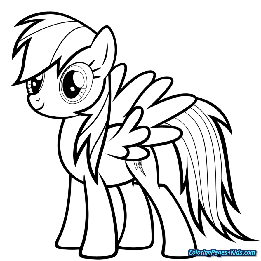 894x894 Collection Of Free Pony Drawing Kid Download On Ui Ex - Little Pony Drawing