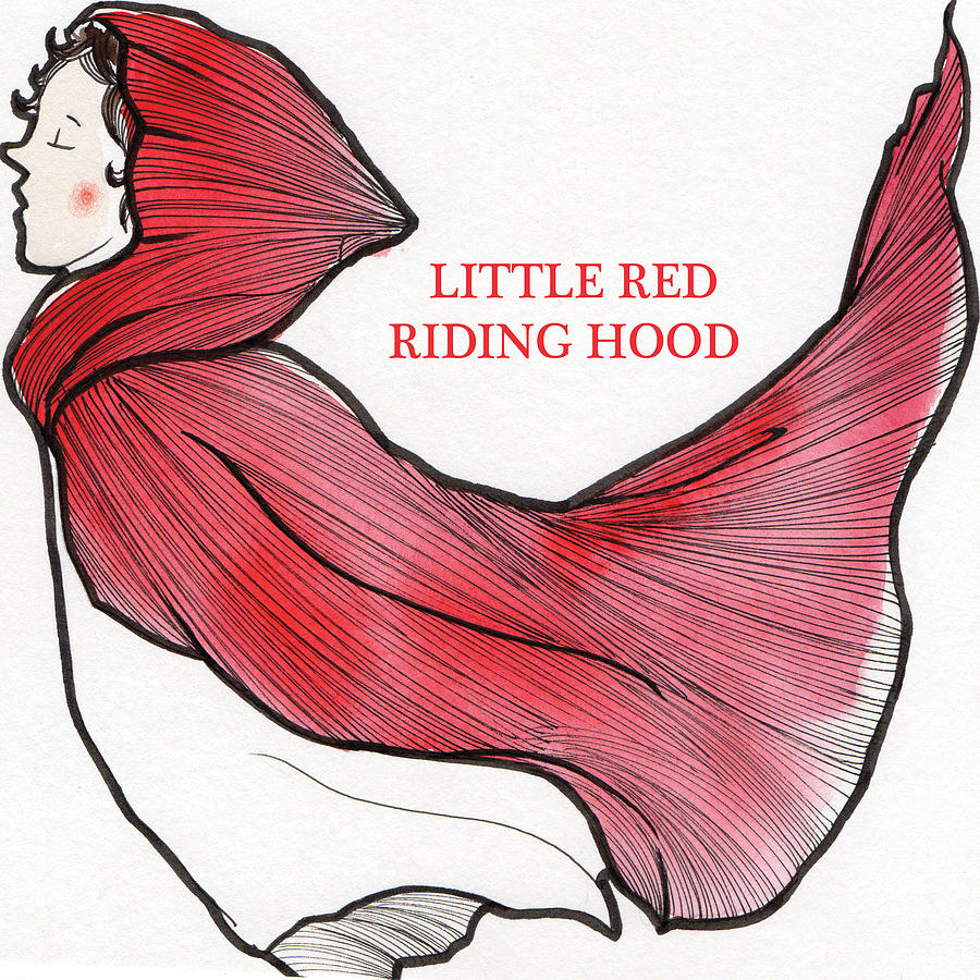 900x900 Little Red Riding Hood Drawing - Little Red Riding Hood Drawing