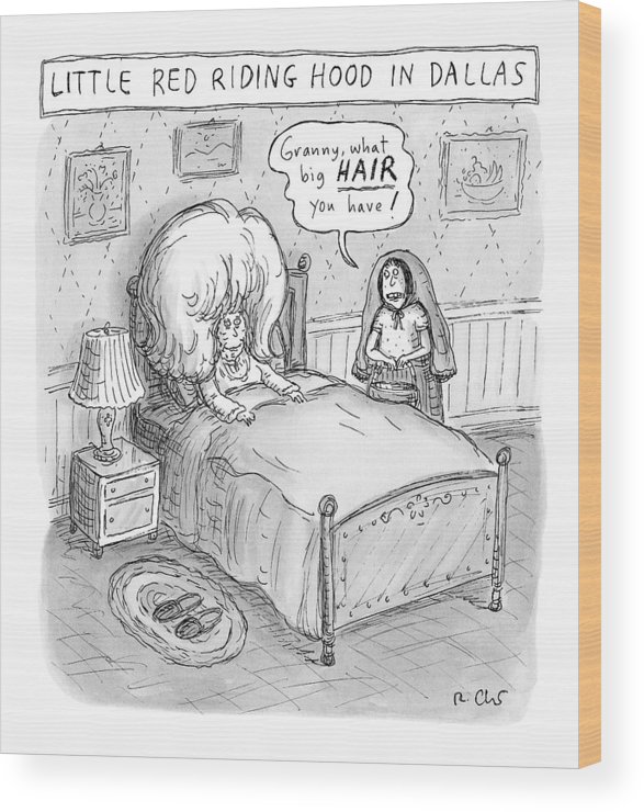 587x740 Little Red Riding Hood In Dallas - Little Red Riding Hood Drawing