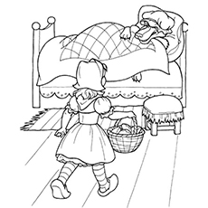230x230 Top Free Printable Little Red Riding Hood Coloring Pages Online - Little Red Riding Hood Drawing