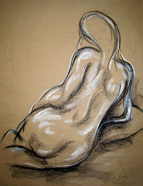 583x756 Life Drawings Steven Lustig Fine Art - Live Drawing