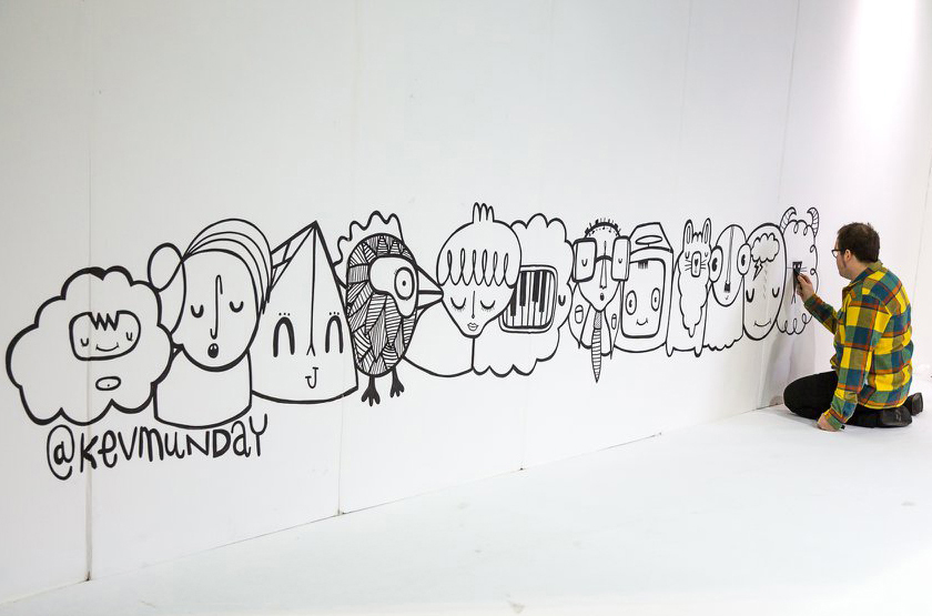 840x555 live drawing at pure london - Live Drawing