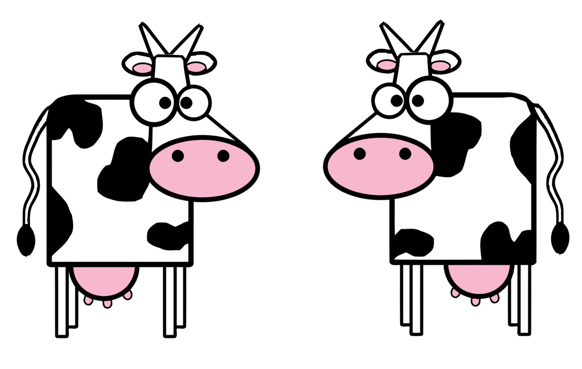 1184x750 dairy cattle you have two cows livestock drawing cc0 - Livestock Drawing
