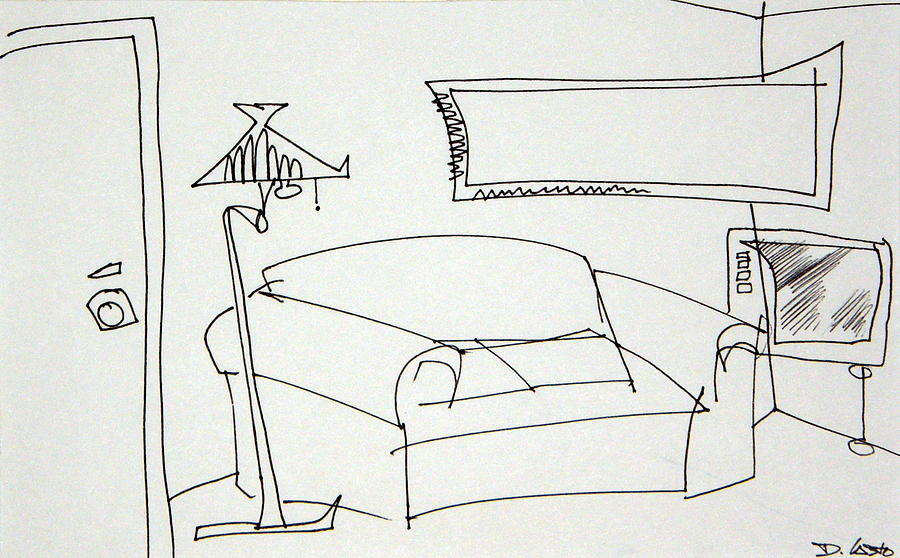 900x558 living room drawing - Living Room Drawing