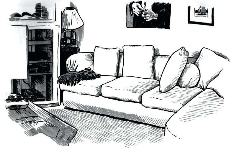 800x506 drawing living room drawing living room one point perspective - Living Room Drawing