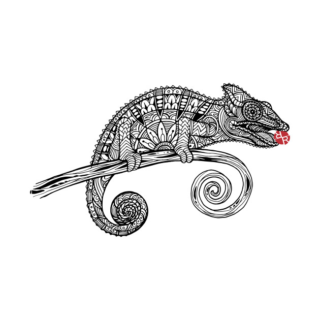 630x630 Rubino Lizard Drawing - Lizard Drawing For Kids