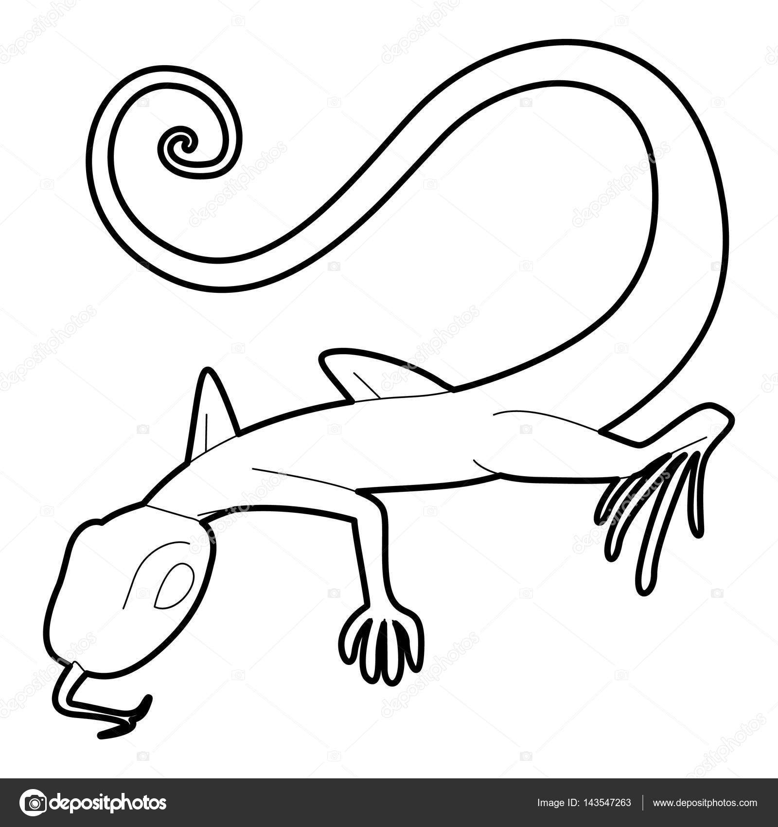 1600x1700 lizard drawing best lizard drawing outline at getdrawings - Lizard Outline Drawing
