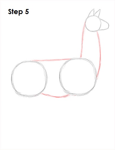386x500 how to draw a llama - Llama Drawing Easy
