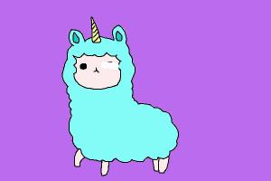 300x200 Llamacorn - Llamacorn Drawing