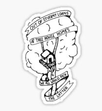 210x230 Student Loans Drawing Stickers Redbubble - Loan Drawing